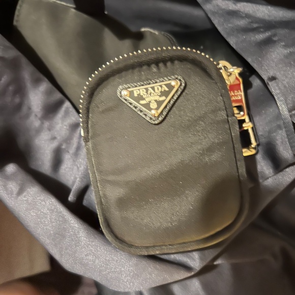 Prada women’s black Monolith leather moto combat boots 7.5 with pouch EUC - Picture 12 of 16